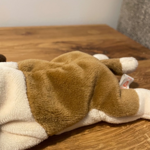 Ty Beanie Babies Bernie Dog Multicoloured Brown 1996 – New Tag On VINTAGE - Picture 8 of 11